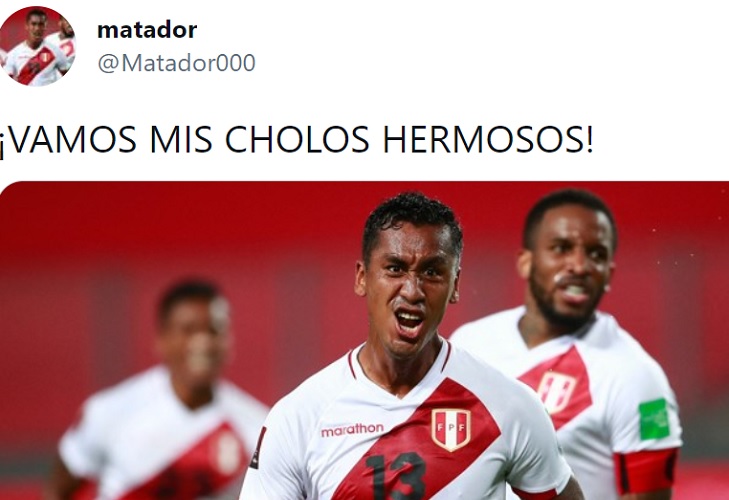 Matador, más anticolombiano que nunca, le hará porras a Perú