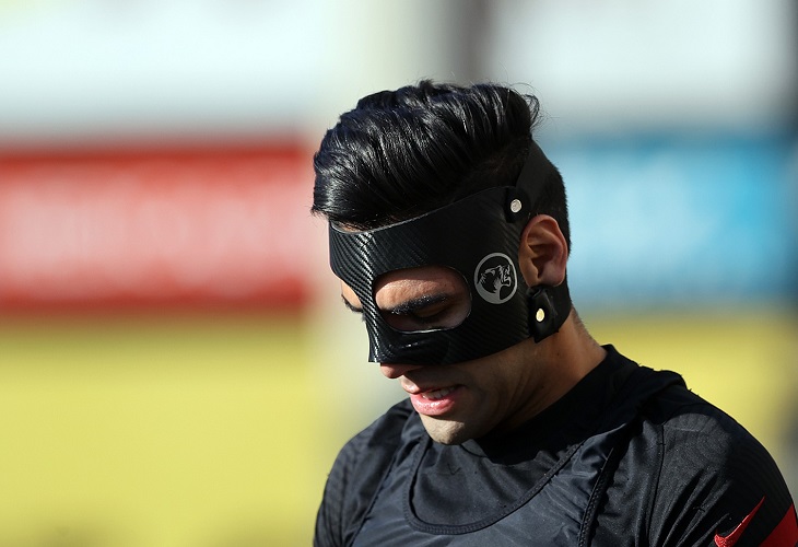Falcao cuelga en su perfil la bandera de Colombia al revés