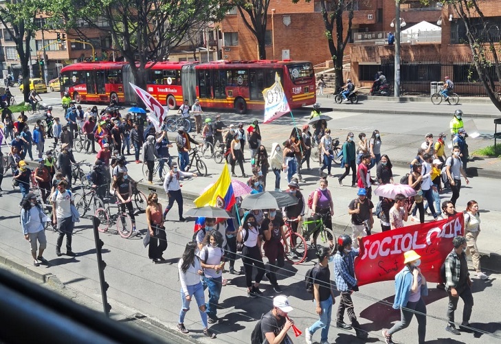 El Comité del Paro anuncia la “toma de Bogotá” para el 9 de junio