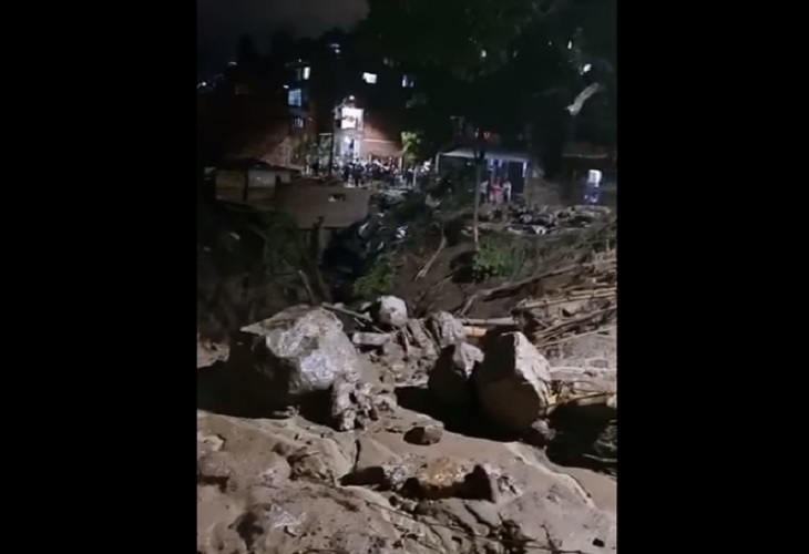 En la vereda El Potrerito se registra emergencia por desborde