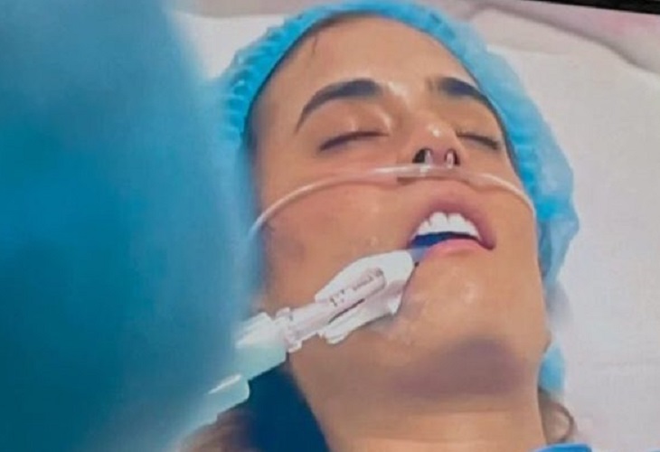 La intubada a 'Yeimi' en la Reina del Flow que médicos están corrigiendo