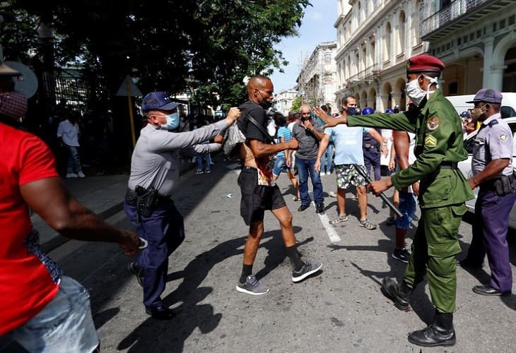 CIDH denuncia agresiones en Cuba y pide al Gobierno respete el derecho protestar