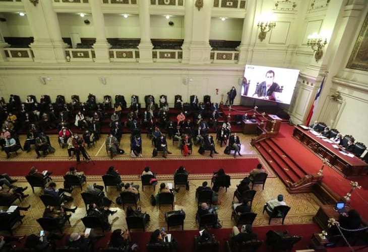 Convención constituyente de Chile logra sesionar tras dos intentos fallidos