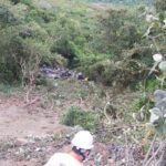 Edinson Yaima rodó más de 100 metros con su camión en Alto de Canecas
