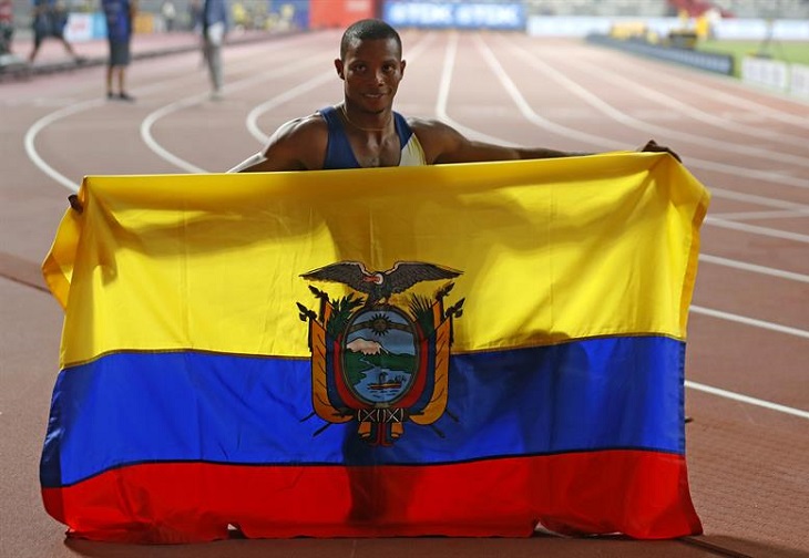 El TAS ratifica la suspensión del atleta ecuatoriano Alex Quiñónez