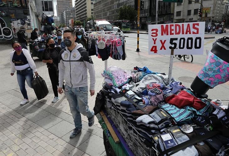 La inflación en Colombia se ubica en el -0,05 en junio