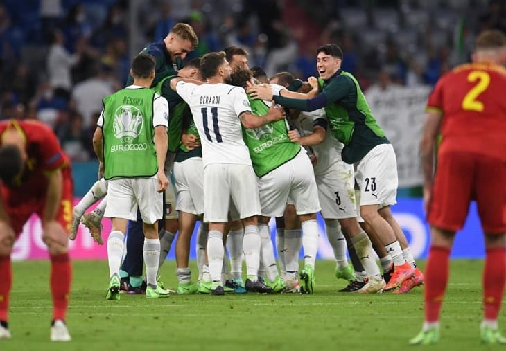 La selección Italia va en serio