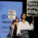 La venezolana Carmen Nava hace visibles a migrantes en la pasarela de Colombiamoda