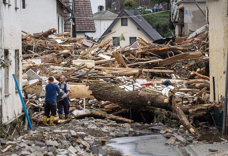 Merkel ayudara tras inundaciones