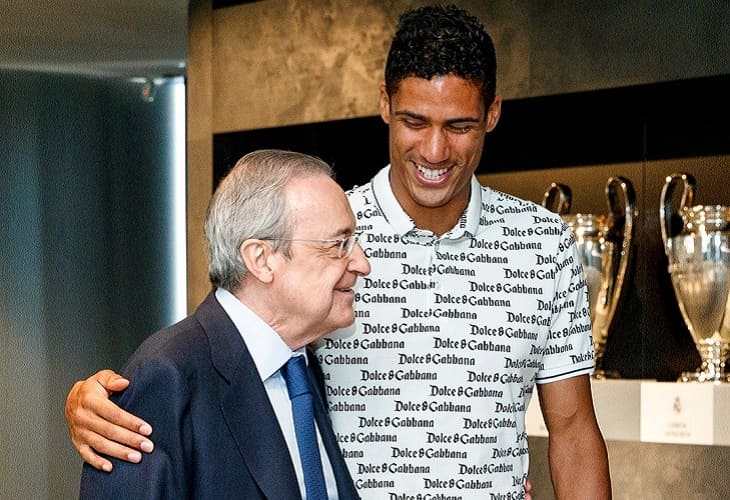 Varane se despide del Real Madrid