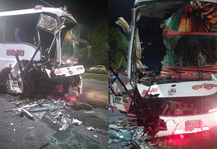 Terrible accidente en avenida Circunvalar por un vaso de yogurt