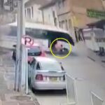 Video accidente de bus en San Gil, Santander el 1 de julio