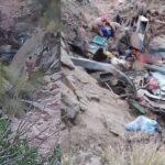 Bus de Chuncuni se embarranca y deja 17 muertos en vía Potolo en Chuquisaca