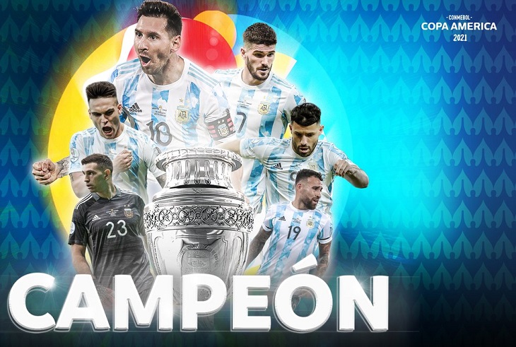¡Argentina derrota a Brasil en Maracanã y es campeón de la Copa América!