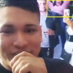 Engell: video donde cae Greys García de un segundo piso