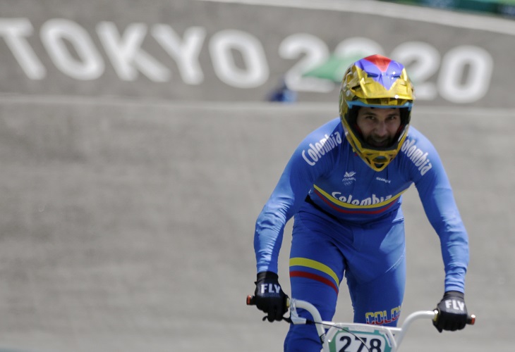 Carlos Ramírez gana medalla de Bronce en BMX de Tokio 2020