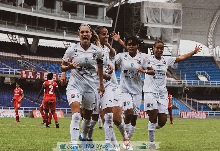Daniela Montoya, debut y figura en el DIM Fi vs América femenino