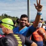 David Restrepo, el atleta que murió a los minutos de terminar la Triatlón Guatapé