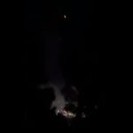 El globo lleno de pólvora que le dañó la madrugada a varios en Envigado