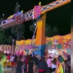 El terror sobre una atracción en Cherry Festival de Traverse City, Michigan