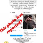 Instagram borra foto de Ricky Martin dándole un beso un hijo