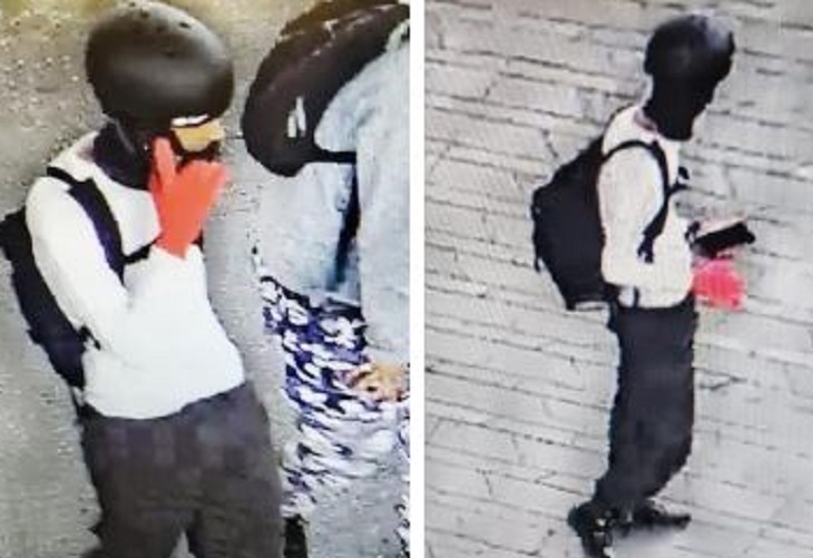 Este es el sujeto que pateó a patrullera del Esmad en una calle de Medellín