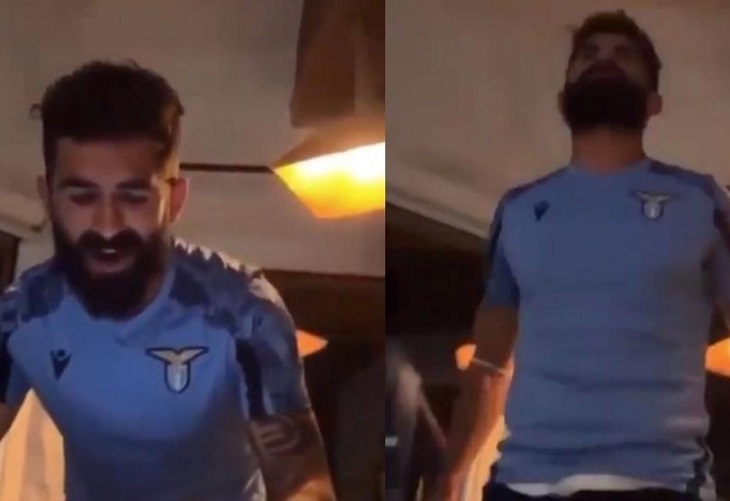 Hysaj cantó “Bella Ciao” en su bienvenida a Lazio y fans piden su salida