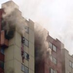Incendio en shut de Urbanización Santa María obliga evacuación en Medellín