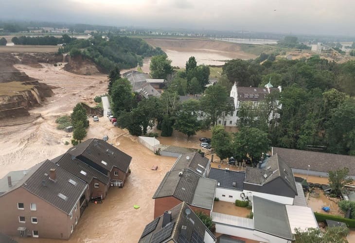 inundaciónes en Alemania