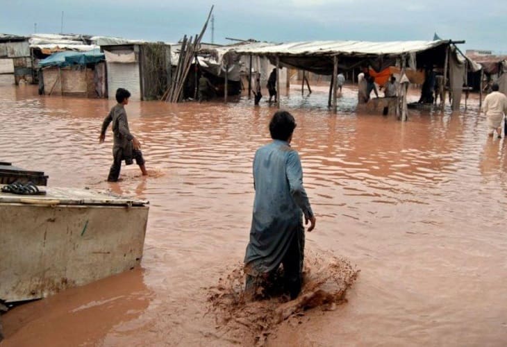 inundaciones en el este de Afganistán