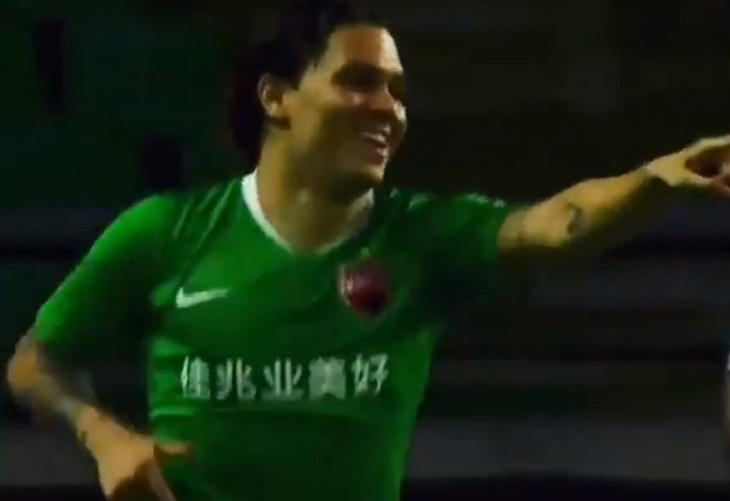 Juan Fernando Quintero, gran jugada y asistencia de gol en China