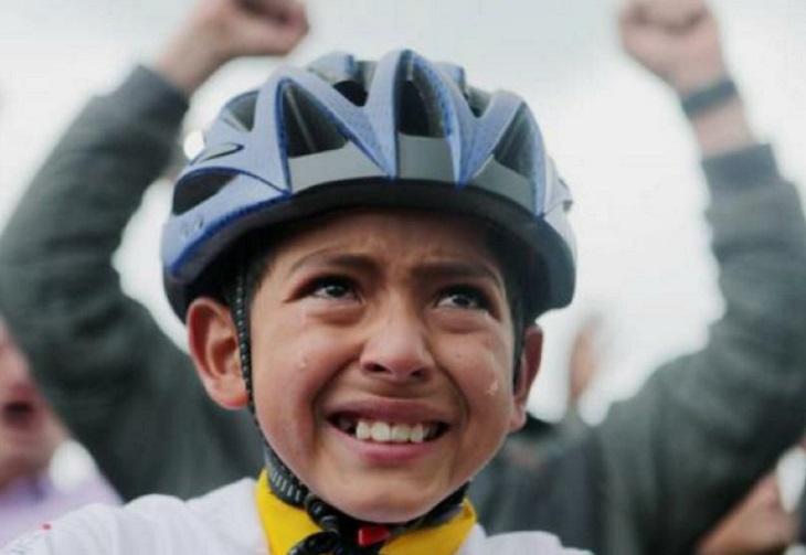 Julián Esteban Gómez, el niño ciclista que lloró por triunfo de Egan, murió arrollado