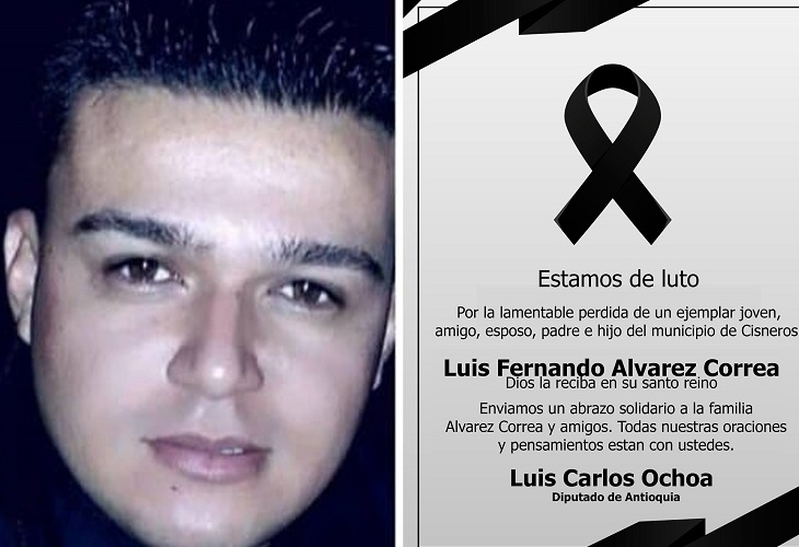 Murió Luis Fernando Álvarez: quemado en caseta en peaje Llanos de Cuivá