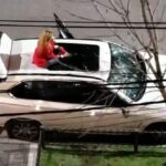 Yessica Martínez, ¿por qué destrozó un BMW en Santa Fe?