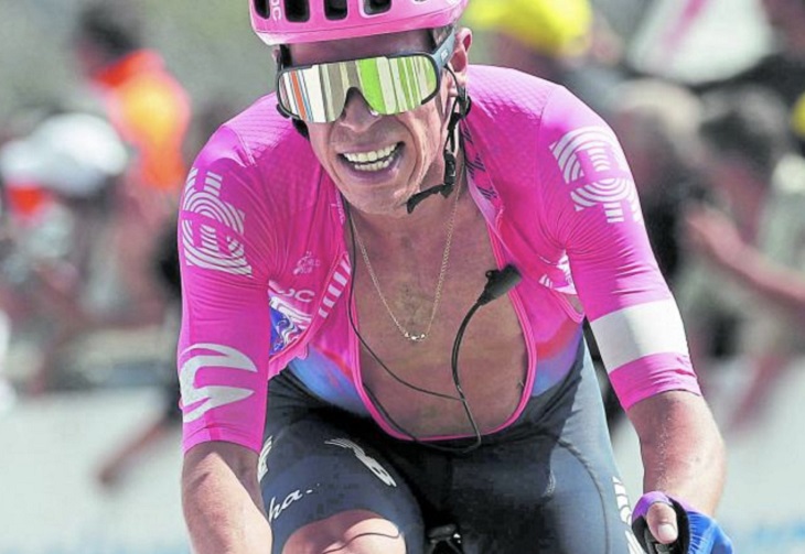 Rigo Urán ya es segundo del Tour de Francia, aunque no lo sepa