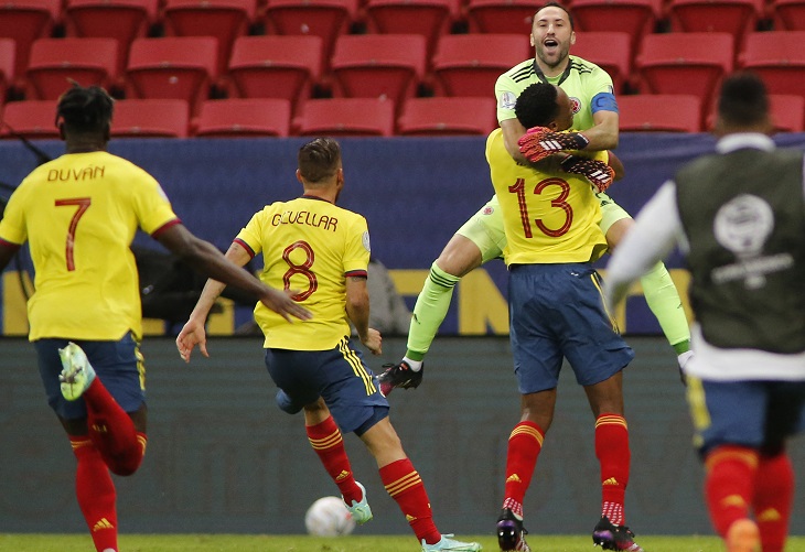 Tanda completa de penales Uruguay vs Colombia en Copa América