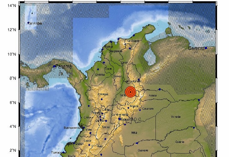 Temblor de 4.7 sacudió varias ciudades de Colombia