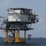 Cinco lesionados deja incendio en plataforma petrolera en el Golfo de México