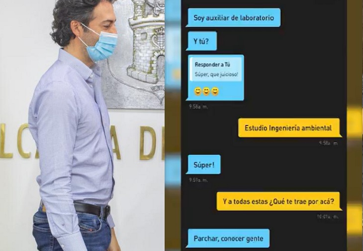 Video de Grindr que usó Daniel Quintero para post de vacunación