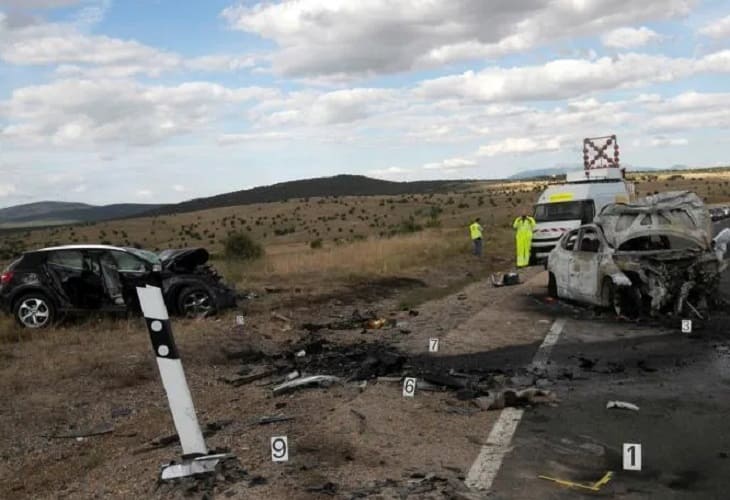 accidente en Arancón