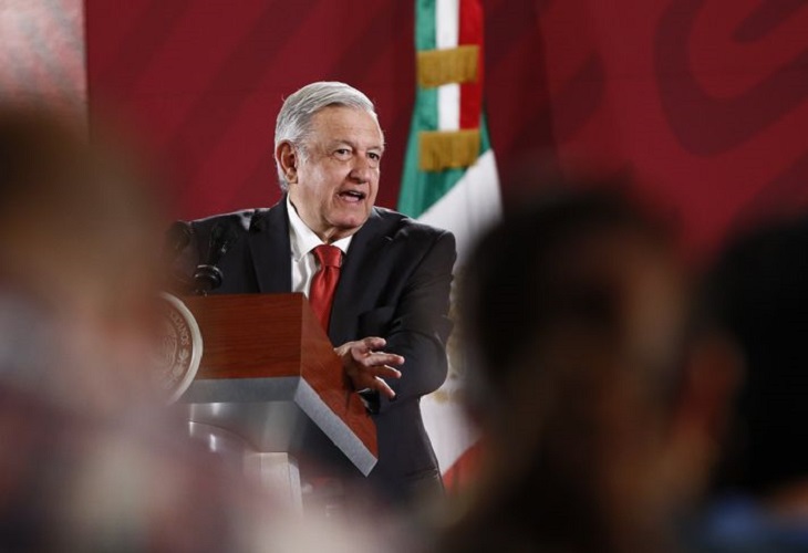 El presidente de Mexico Andrés Manuel López Obrador