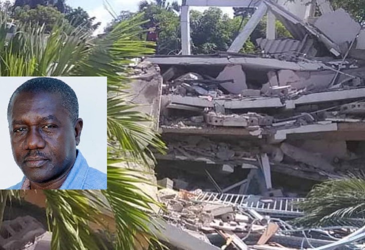 Muerte de Jean Gabriel Fortuné en terremoto de Haití