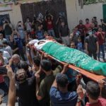 Israel bombardea Gaza tras disturbios en protestas en la valla de separación