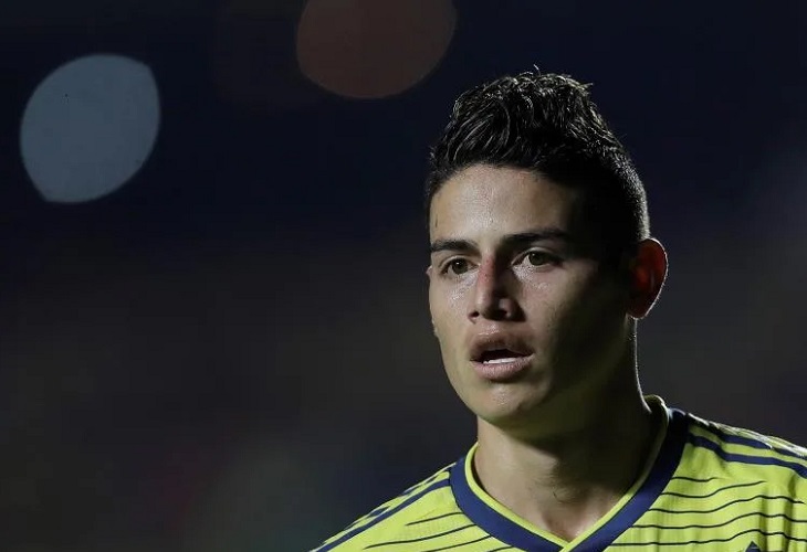 James Rodríguez niega tener problemas con el seleccionador Reinaldo Rueda