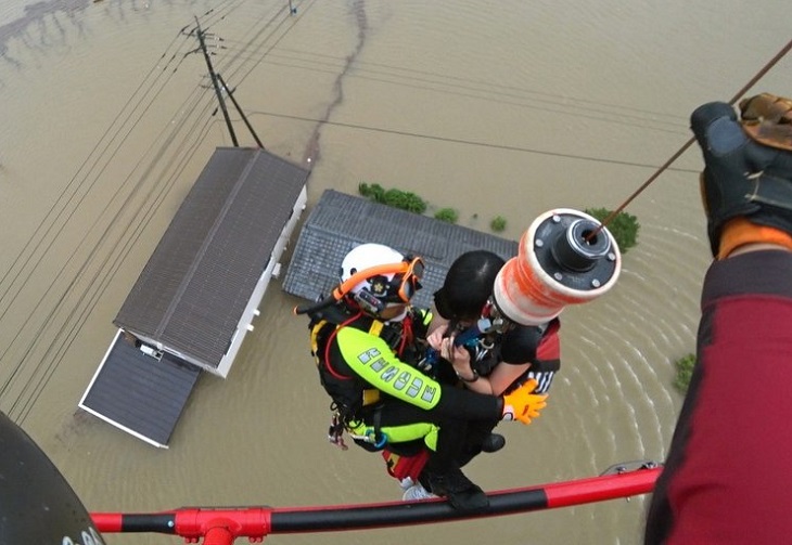 Japón mantiene la alerta de evacuación para medio millón de personas por las lluvias