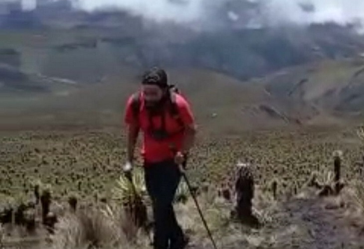 El montañista Juan Camilo González murió en el parque natural Los Nevados