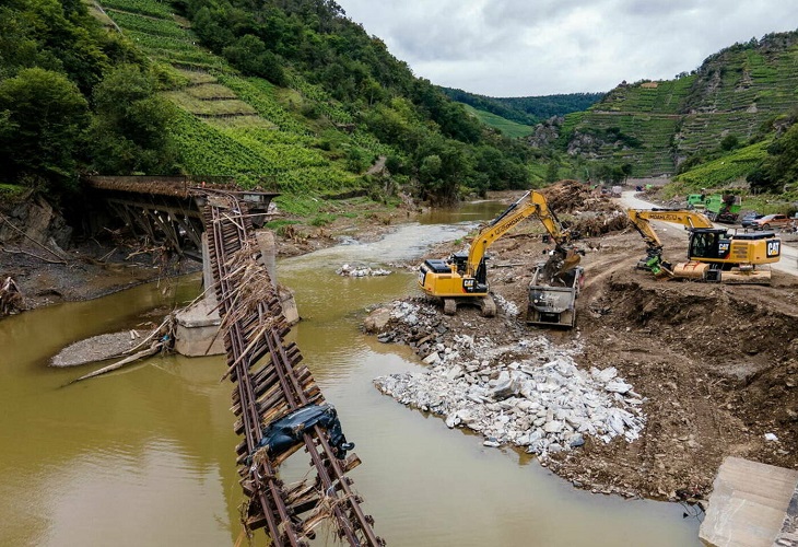 Las inundaciones cuestan al sector asegurador alemán 7.000 millones de euros