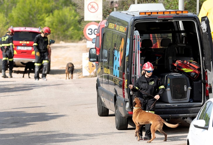 Localizadas las dos víctimas mortales de un derrumbe en Peñíscola - España