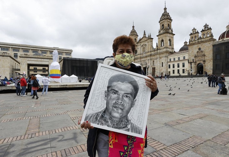Madres y familiares de desaparecidos en Colombia siguen con una incansable lucha