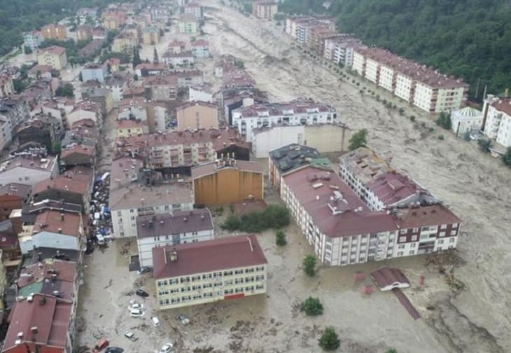 lluvias fuertes en Turquía